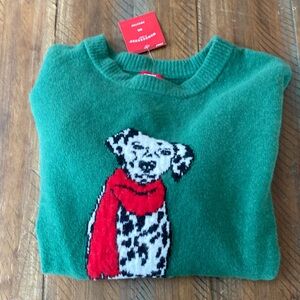 Women’s Dalmatian Dog Sweater Sift Cozy New with Tags xxl